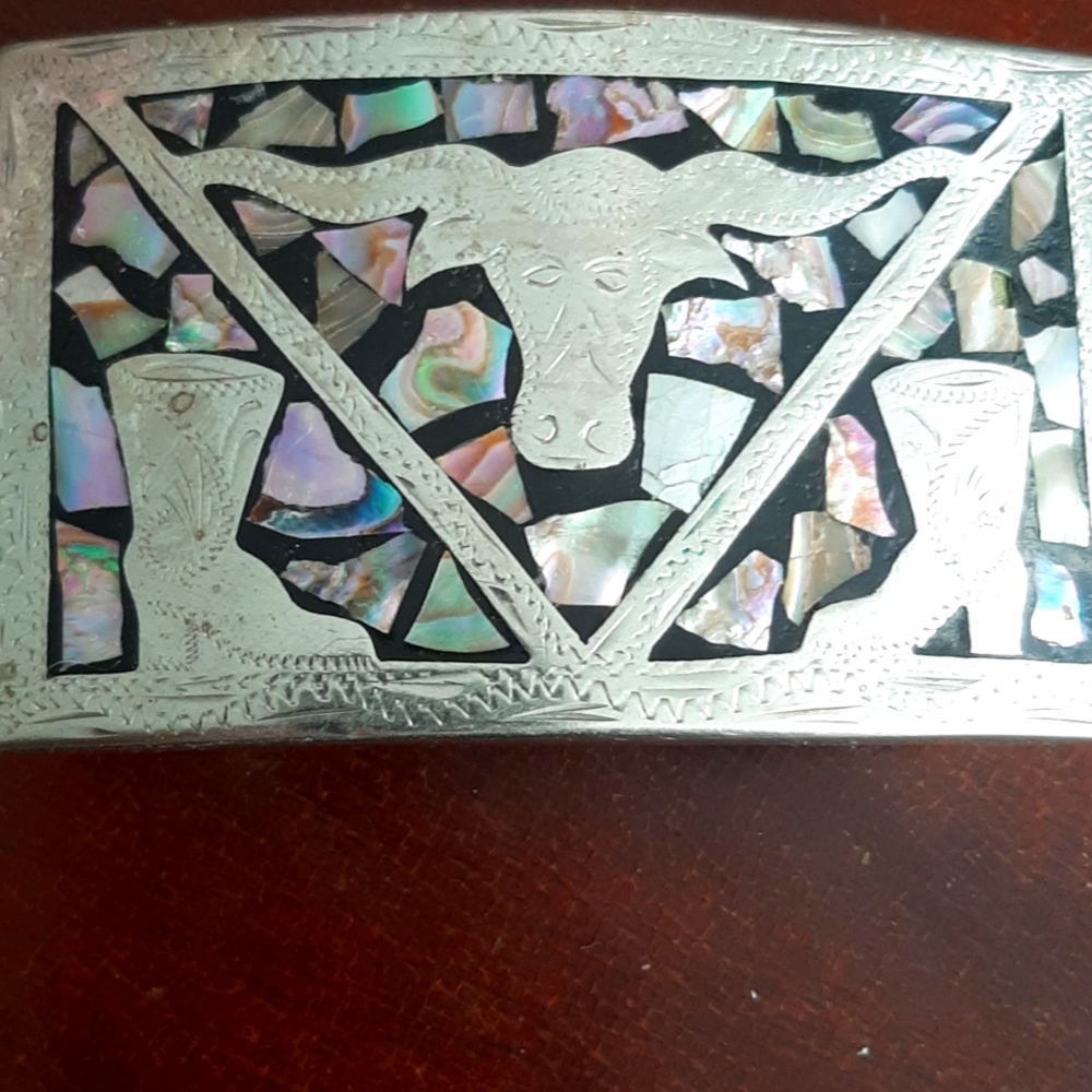 Mexico Alpaca Belt Buckle